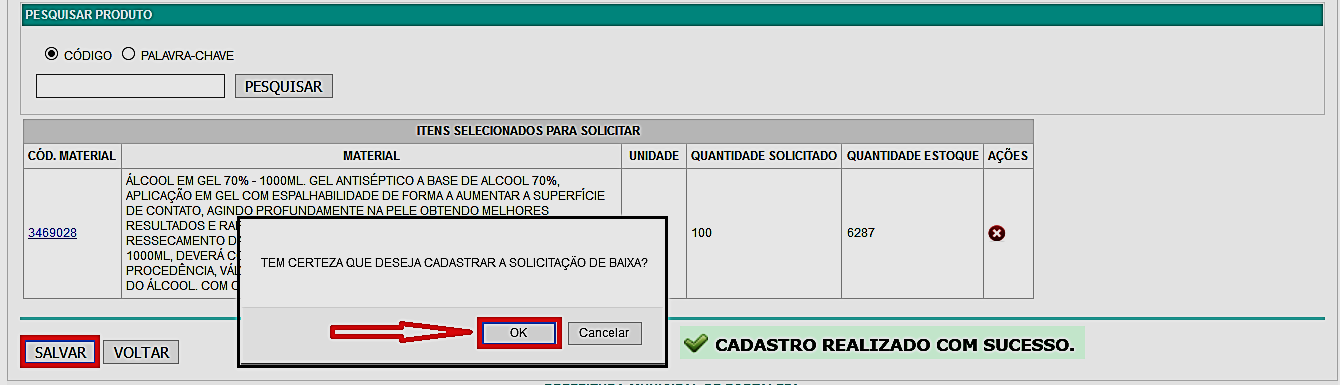 Fig. 24.1 – Confirmação do cadastro
