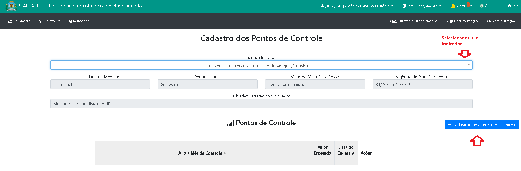 Como monitorar os Indicadores Estratégicos?